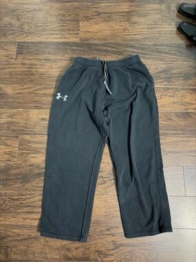 Under Armour Black ColdGear Fleece Sweatpants
